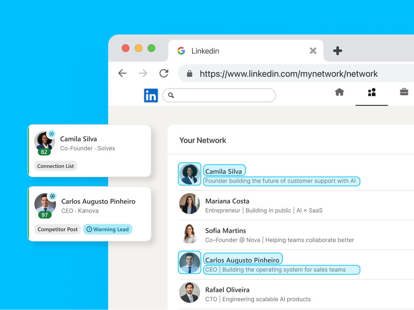 Reveal the pipeline already inside your network